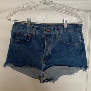 Denim Shorts Size M